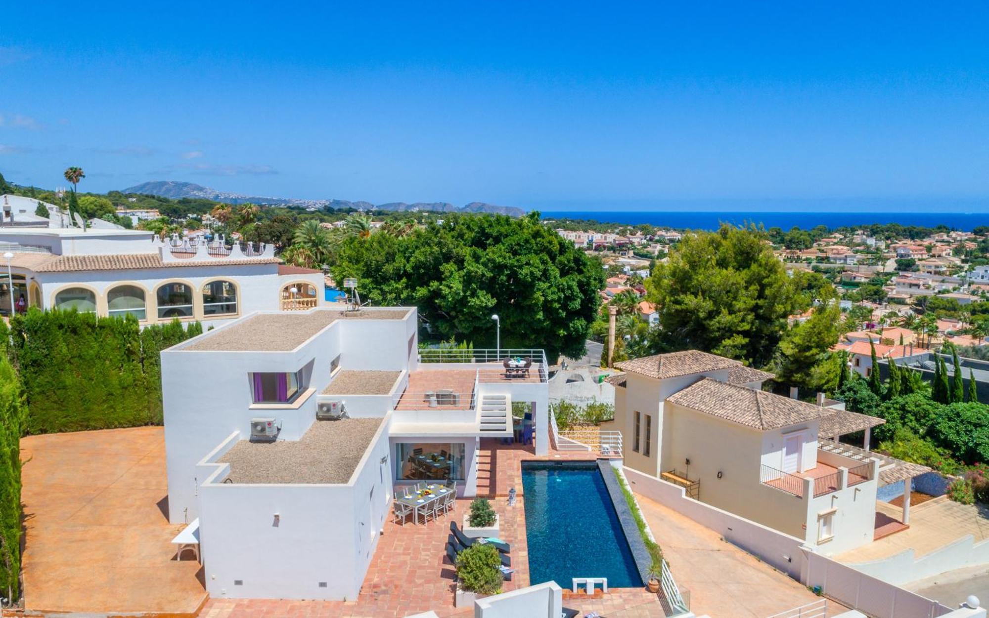 Villa Moderna - Plusholidays Calpe Bagian luar foto