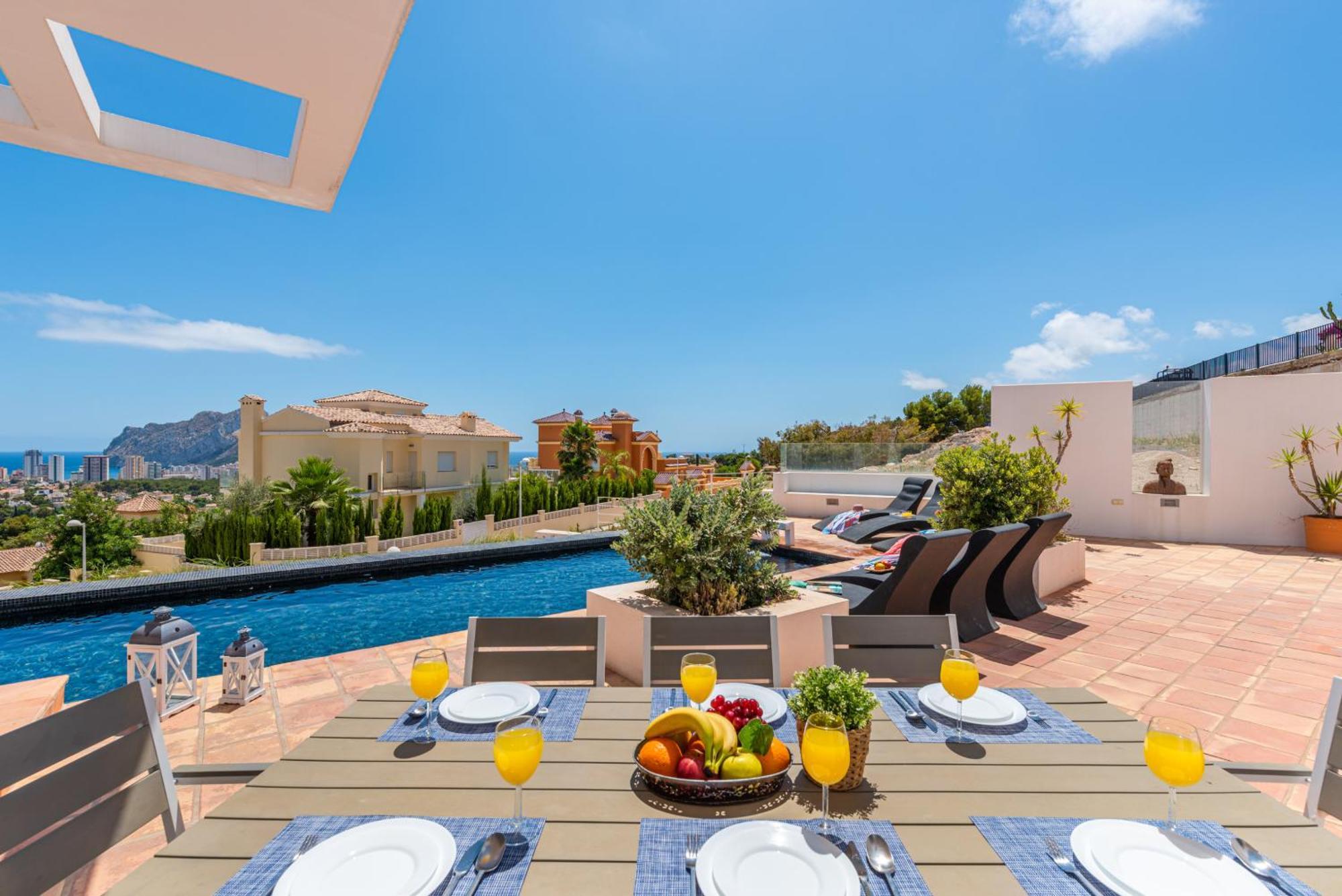 Villa Moderna - Plusholidays Calpe Bagian luar foto