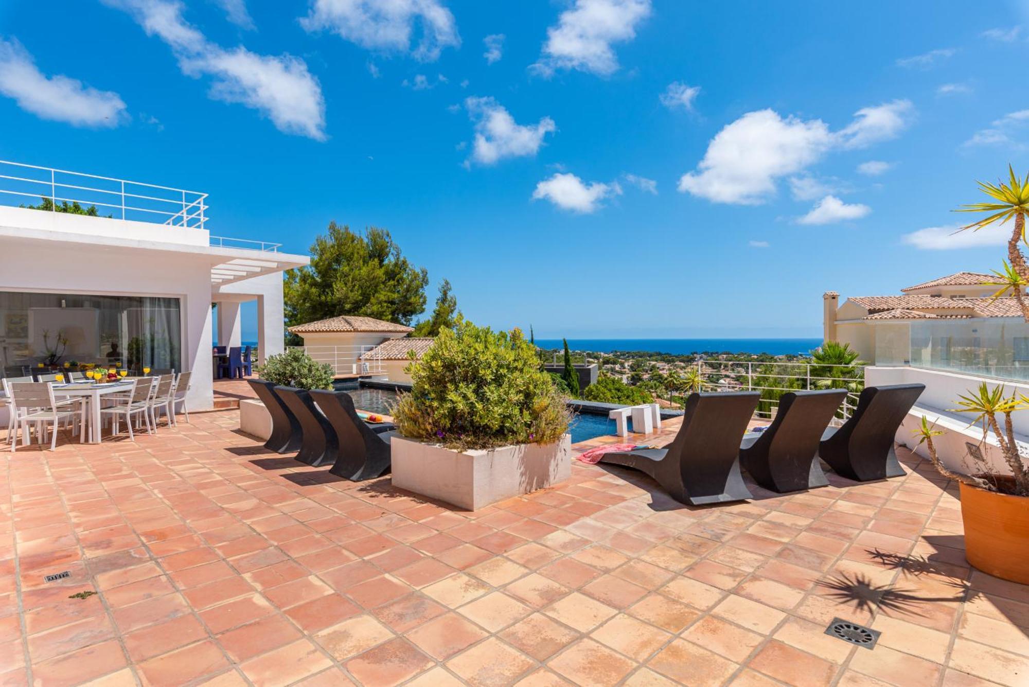 Villa Moderna - Plusholidays Calpe Bagian luar foto